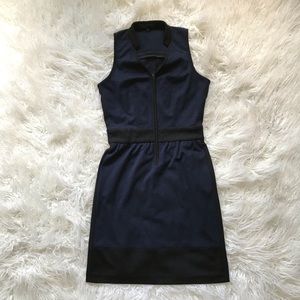 Cynthia Steffe Navy and Black Dress